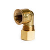 3/8 in. Compression X 1/4 in. D FPT Brass 90 Degree Elbow (Pack of 5)