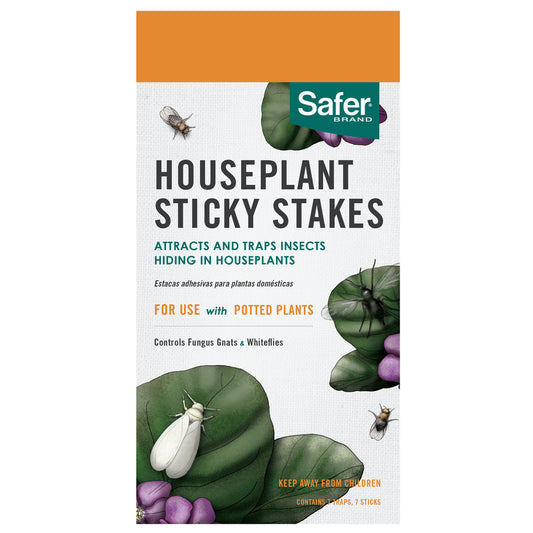 Safer Brand Houseplant Sticky Stakes 7 pk