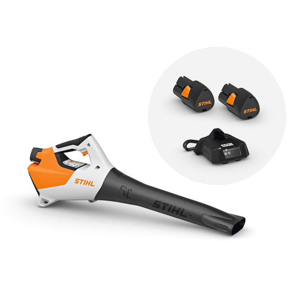 Kit de soplador portátil a batería STIHL BGA 30 de 96 mph y 253 CFM (batería y cargador)