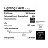 Feit Enhance B10 E12 (Candelabra) Filament LED Bulb Daylight 40 Watt Equivalence 2 pk