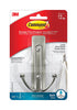 3M Command Large Plastic Double Hook 4.03 in. L 1 pk