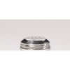 Gemco Clear/Silver Glass/Stainless Steel Cheese Shaker 5 oz