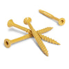 Deck Plus No. 10  x 2-1/2 in. L Star Flat Head Exterior Deck Screws 40 pk