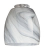 Westinghouse Tapered Barrel Wheat/White Glass Shade 1 pk (Pack of 4)