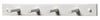 Spectrum 15.5 in. L White Wood 4 Peg Wood Rack 1 pk