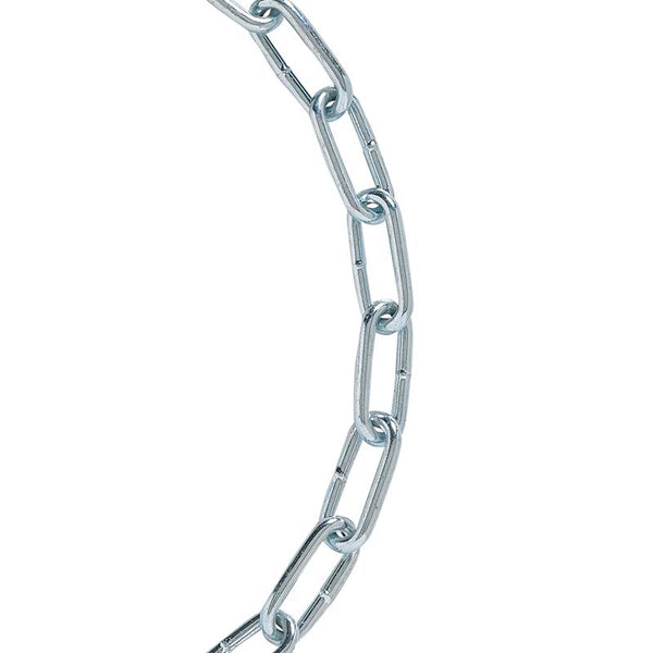 Cadena de eslabones rectos de acero al carbono Koch Industries n.º 4, 0.12 in. de D X 100 ft. de L - Oferta de la semana
