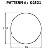 Alexandria Moulding Round Ramin Hardwood Dowel 1-1/2 in. Dia. x 36 in. L Pink (Pack of 2)