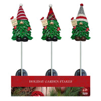 Alpine Multi Christmas Gnome 33 in. Pathway Decor (Pack of 9)