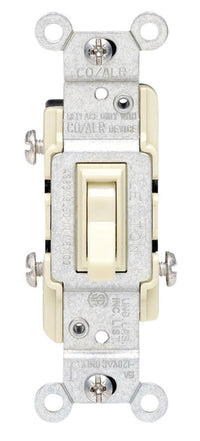 Leviton CO/ALR 15 amps Toggle Switch Ivory 1 pk - Deal of The Week
