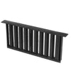 Air Vent 8 in. H X 16 in. W Black Plastic Foundation Vent (Pack of 12)