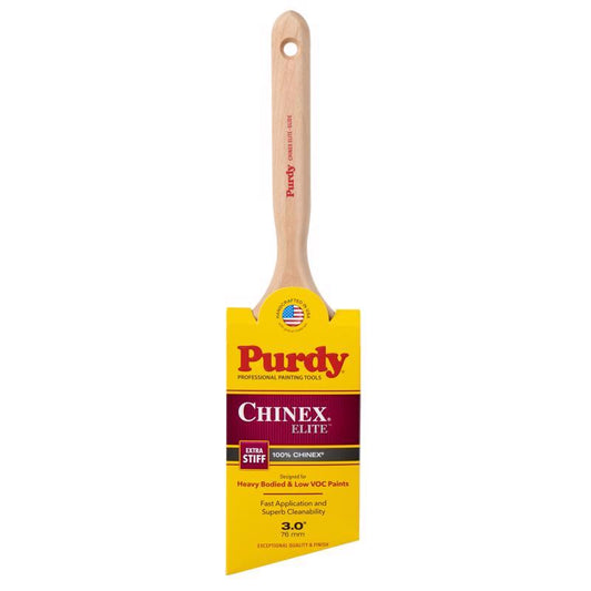 Purdy Chinex Elite Glide 3 in. W Extra Stiff Angle Paint Brush