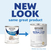 Rust-Oleum Painters Touch Ultra Cover Semi-Gloss White Paint Indoor and Outdoor 250 g/L 1 qt.