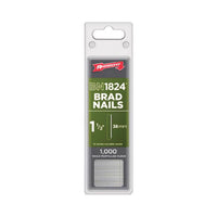 Arrow 1-1/2 in. L X 18 Ga. Straight Strip Galvanized Brad Nails 1,000 pk