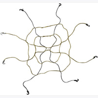Keeper Black/Yellow Adjustable Cargo Net 47 in. L X 0.14 in. 1 pk