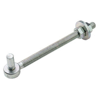 National Hardware Large Zinc-Plated Silver Steel 8 in. L Bolt Hook 150 lb 1 pk