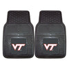 Virginia Tech Heavy Duty Car Mat Set - 2 Pieces
