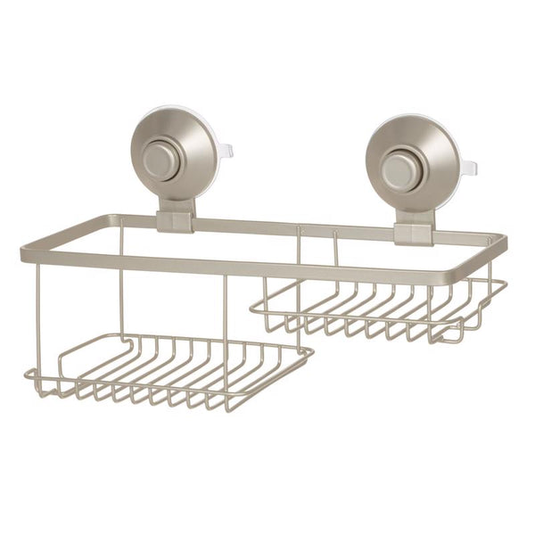 BATHROOM SHELF STL SATIN