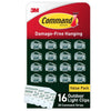 3M Command Strips Clear Outdoor Light Clips with Command� Adhesive (Strips Pack of 4)