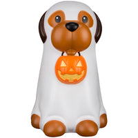 Gemmy LED Blow Mold Ghost Dog Light 1 pk