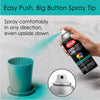 Krylon Fusion All-In-One Satin Beach Glass Paint + Primer Spray Paint 12 oz (Pack of 6).