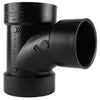 Charlotte Pipe 2 in. Hub X 2 in. D Hub ABS Sanitary Tee