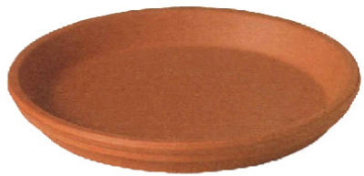 Deroma 1.3 in. H x 11.5 in. Dia. Clay Traditional Plant Saucer Terracotta (Pack of 9)