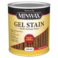 Minwax Wood Finish Transparent Low Luster Aged Oak Oil-Based Gel Stain 1 Qt. - Deal of The Week