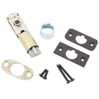 83480-15 6AL Plain Latch for Square Drive - Satin Nickel