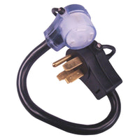 US Hardware 18 in. 50 amps RV Electrical Conversion Adapter 1 pk