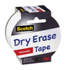 3M 1905R-De-Wht 1.88" X 5 Yards White Scotch Dry Erase Tape