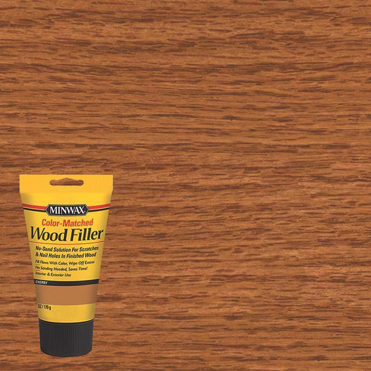 Minwax Color-Matched Cherry Wood Filler 6 oz.