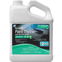 Recordsol Mineral Spirits Paint Thinner 1 gal (Pack of 4)