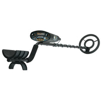 Bounty Hunter Lone Star Black Metal Detector with 9V Alkaline Batteries