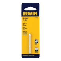 Irwin 3/16 in. X 2.25 in. L Carbide Tipped Glass/Tile Drill Bit Straight Shank 1 pk