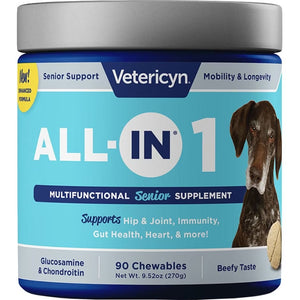 Vetericyn All-In Senior Dog Supplement 9.52 oz 90 ct