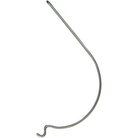 Monkey Hook Flush-Mount Galvanized Silver Picture Hanger 10 lb. (Pack of 12)