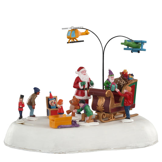 Lemax Multicolored Jolly Toys Christmas Village 6.5 in.