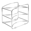 iDesign Classico Silver Steel Kitchen Wrap Organizer