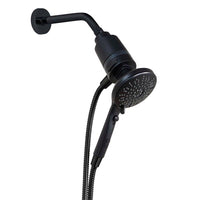 Danco Seventy Matte Black 5 settings Handheld Showerhead 1.8 gpm