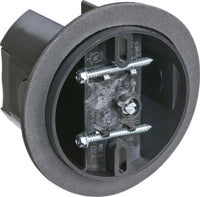 Carlon 16 cu in Round Polycarbonate Fan Box Black