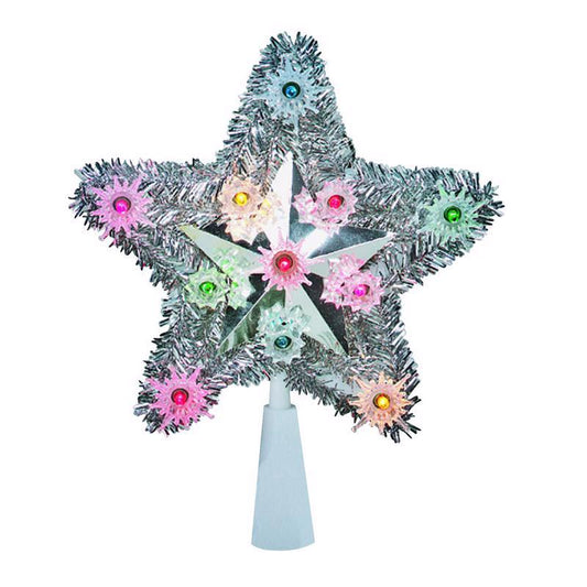 Celebrations Assorted Star Tree Topper 10.5 in.