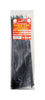 Tool City  11.8 in. L Black  Cable Tie  100 pk