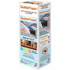 GutterStuff Black Polyether Gutter Guard 5 W in. x 4 L ft. for 5 in. Gutter System (Pack of 8)