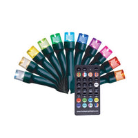 Celebrations Platinum LED Micro/5mm RGBW 50 ct String Smart-Enabled Christmas Lights 16.67 ft.