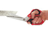 Milwaukee 9.5 in. Iron Carbide Smooth Offset Jobsite Scissors 1 pc