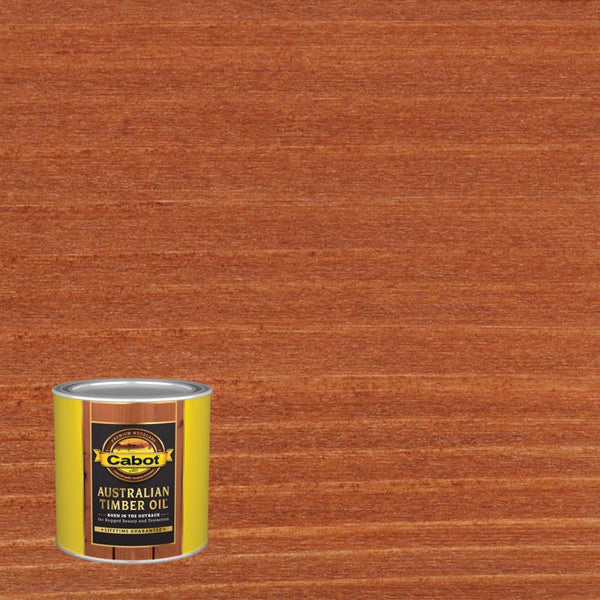 Cabot Transparent Mahogany Flame Australian Timber Oil 0.5 pt (Pack of 4)