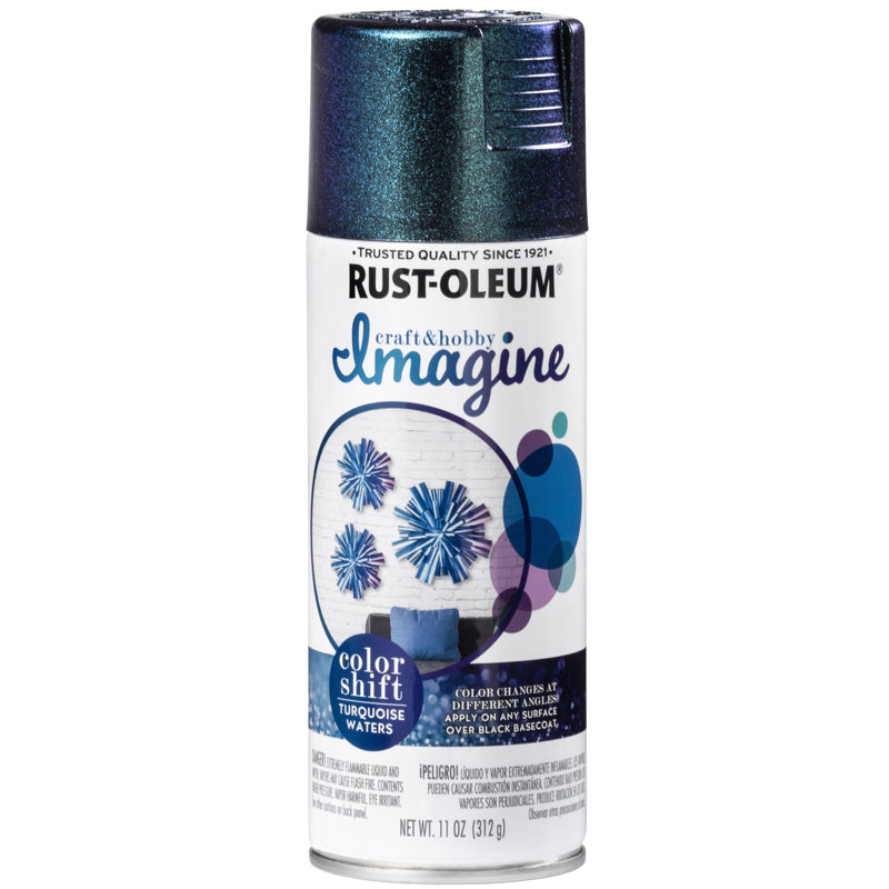 Rust-Oleum Imagine 4-Pack Gloss Rose Gold Glitter Spray Paint (NET WT.  10.25-oz ) in the Spray Paint department at