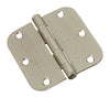 National Hardware 3-1/2 in. L Satin Nickel Door Hinge 1 pk