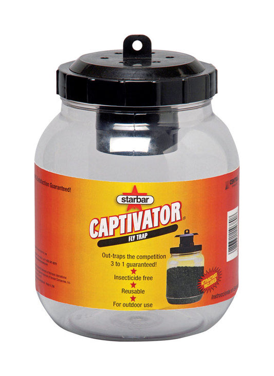 Starbar Captivator Flies/Gnats Fly Trap 64 oz. for Outdoor Use