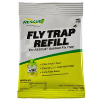 Rescue Non-Toxic Reusable Fly Trap Attractant Refill (Pack of 12)